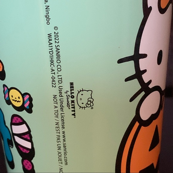 Hello Kitty Halloween Trick or Treat Stainless Steel Insulated Travel Tumbler - Picture 9 of 10